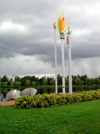 VAWT  -  Vind Turbin C.O. wind art "Synergy" in Oulu, Finland.