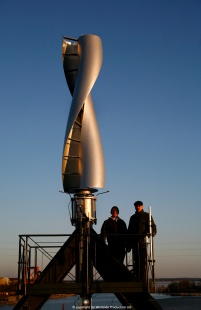 WS-4B on top of the University of Vaasa