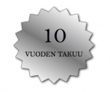 10-vuoden takuu