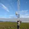 WS-015B remote weather station, Iceland