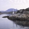 Windside WS-0,15B producing power for a ship traffic signal system in Norway