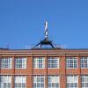 VAWT  -  Vind Turbin C.O.  WS-4B on the roof of the University of Vaasa, Finland